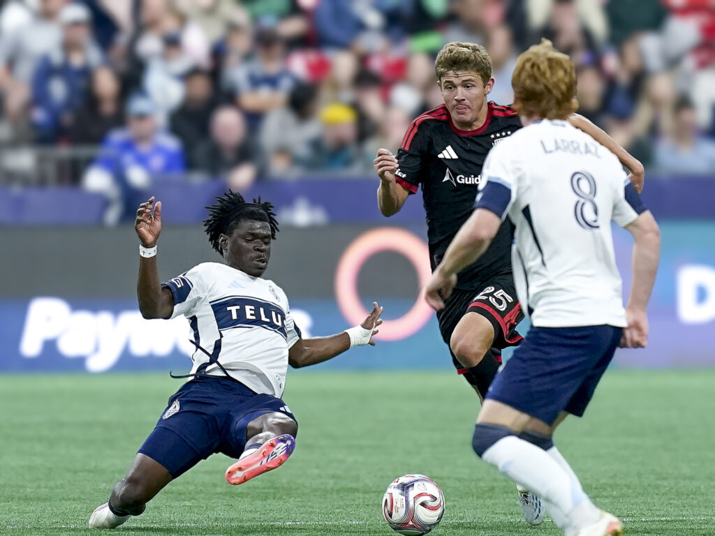 Dc United at Vancouver Whitecaps FC at BC Place Staduim in Vancouver, BC, September, 26, 2026